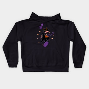 Halloween Neko Kids Hoodie